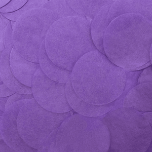 Ultraviolet confetti circles - five handfuls | Flutter, Darlings! Confetti