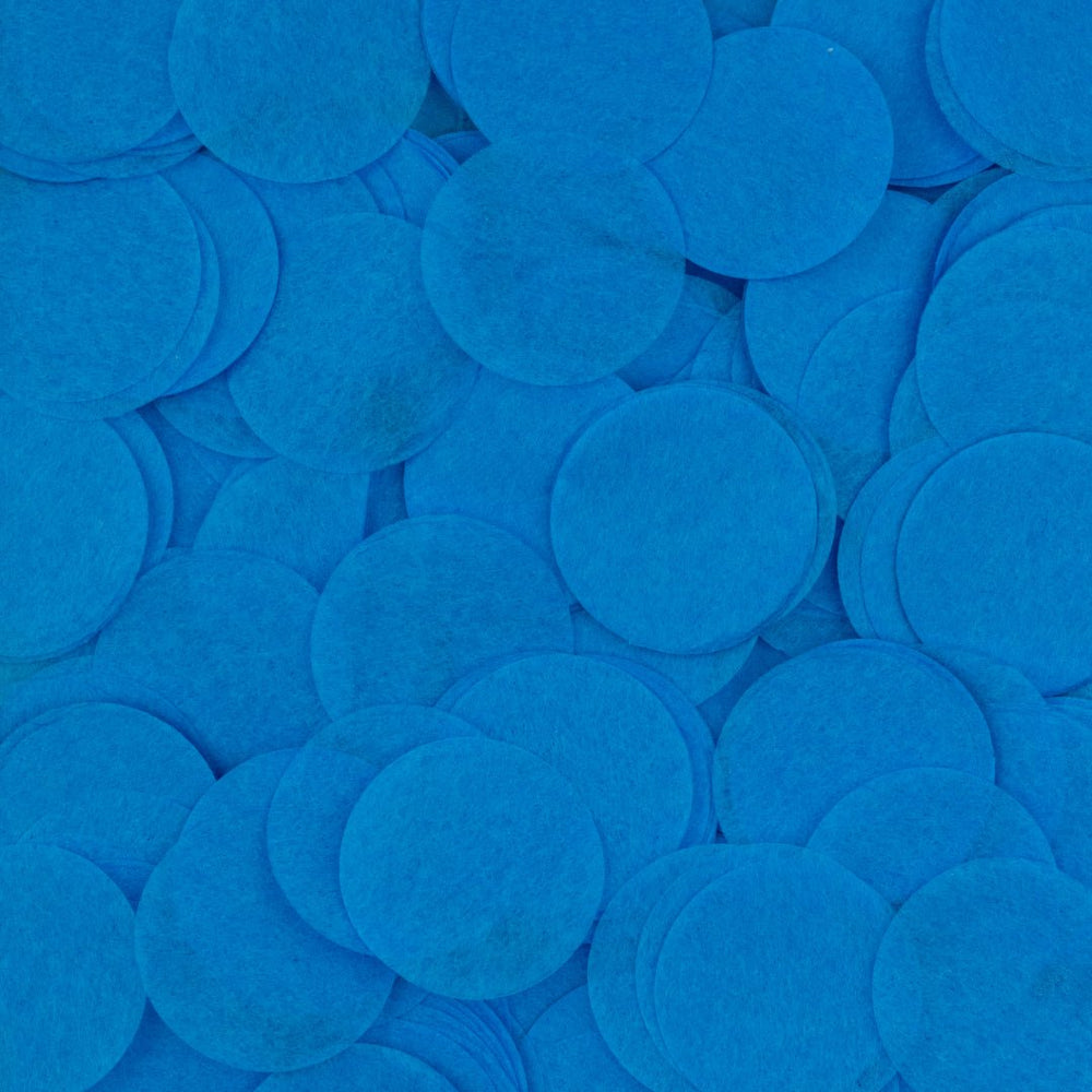 A Darker Blue confetti circles - five handfuls
