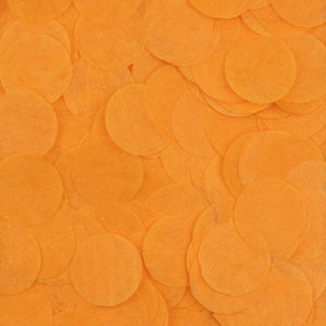 Clockwork Orange confetti circles - five handfuls