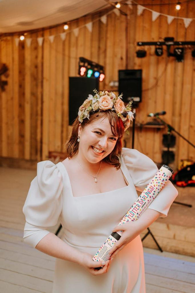 CONFETTI CANNONS | Flutter, Darlings! Confetti