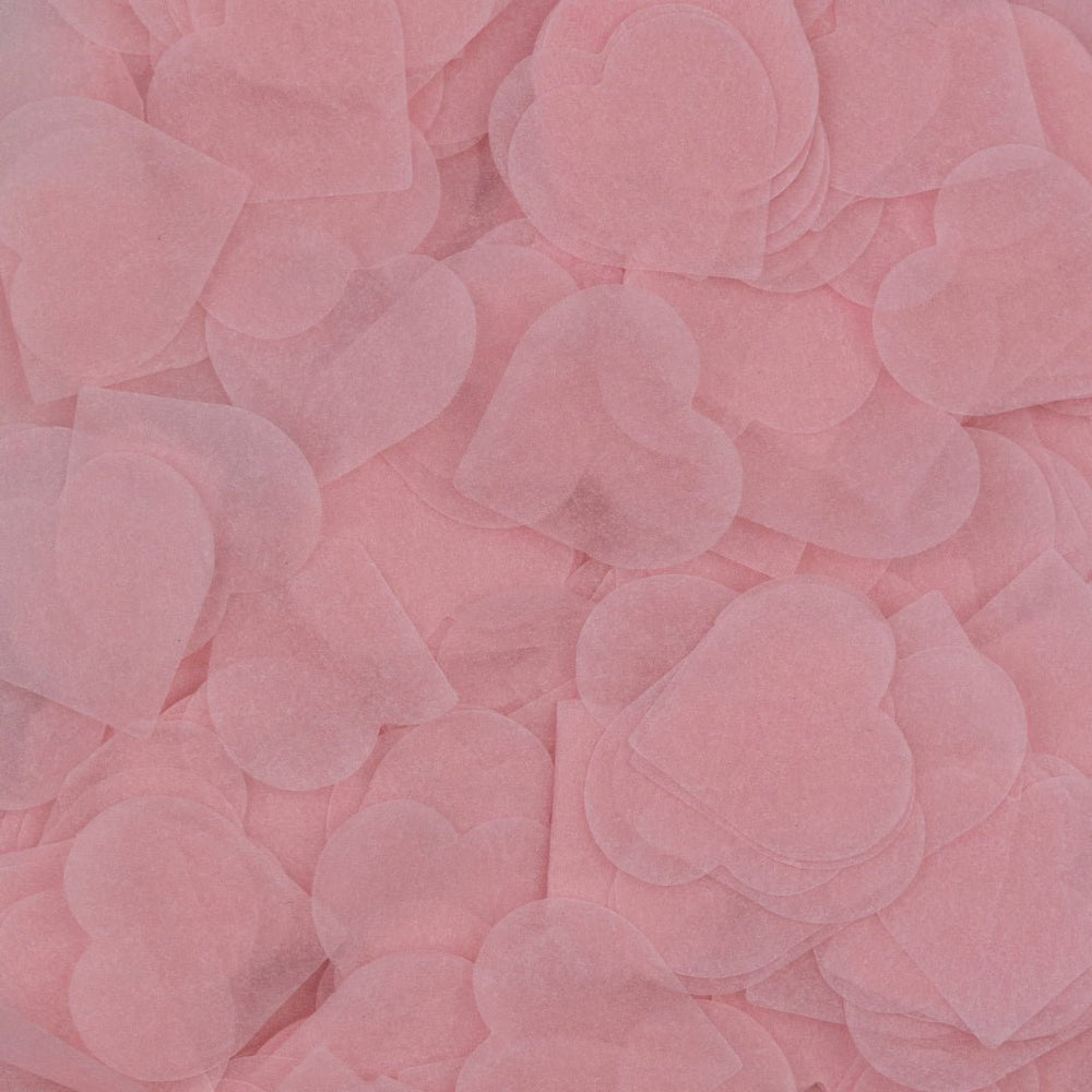 Glazed Donut confetti hearts - five handfuls