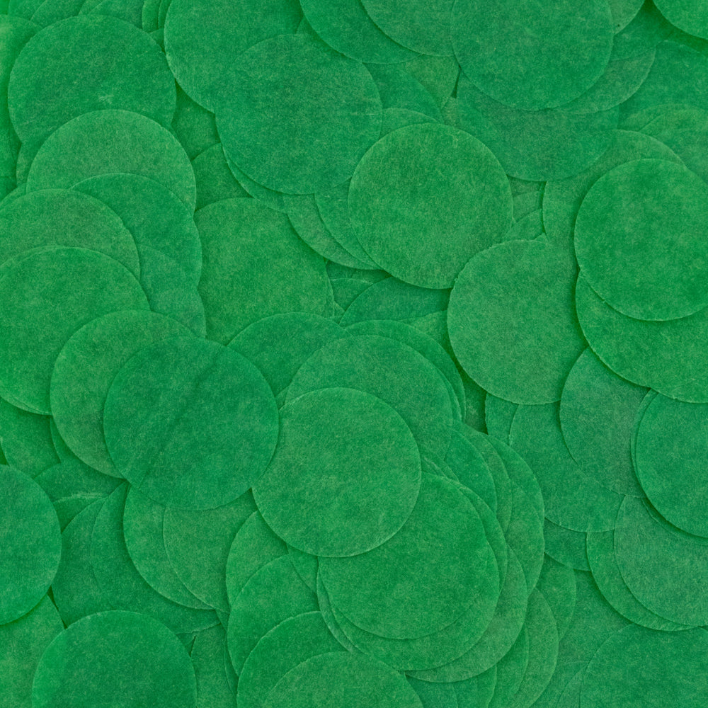 Greener Grass confetti circles - five handfuls