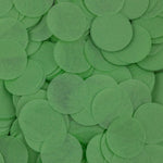 Mile Green confetti circles - five handfuls