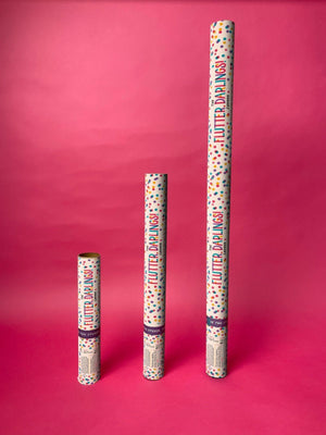 DOLLY CONFETTI CANNONS | Flutter, Darlings! Confetti