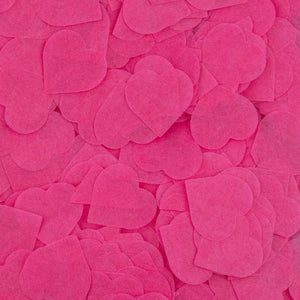 Rhubarb confetti hearts - five handfuls | Flutter, Darlings! Confetti
