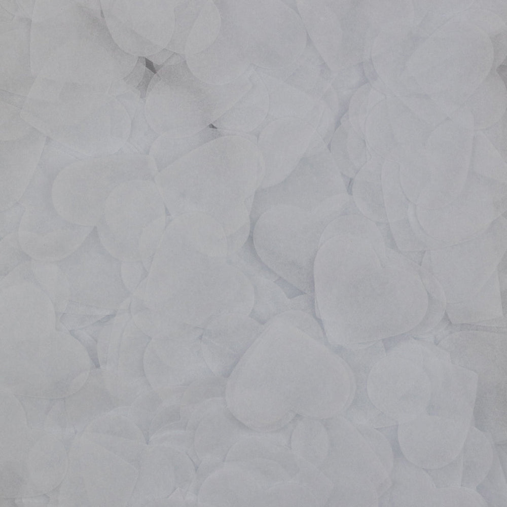 Snow Cone confetti hearts - five handfuls | Flutter, Darlings! Confetti