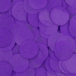 Ultraviolet confetti circles - five handfuls
