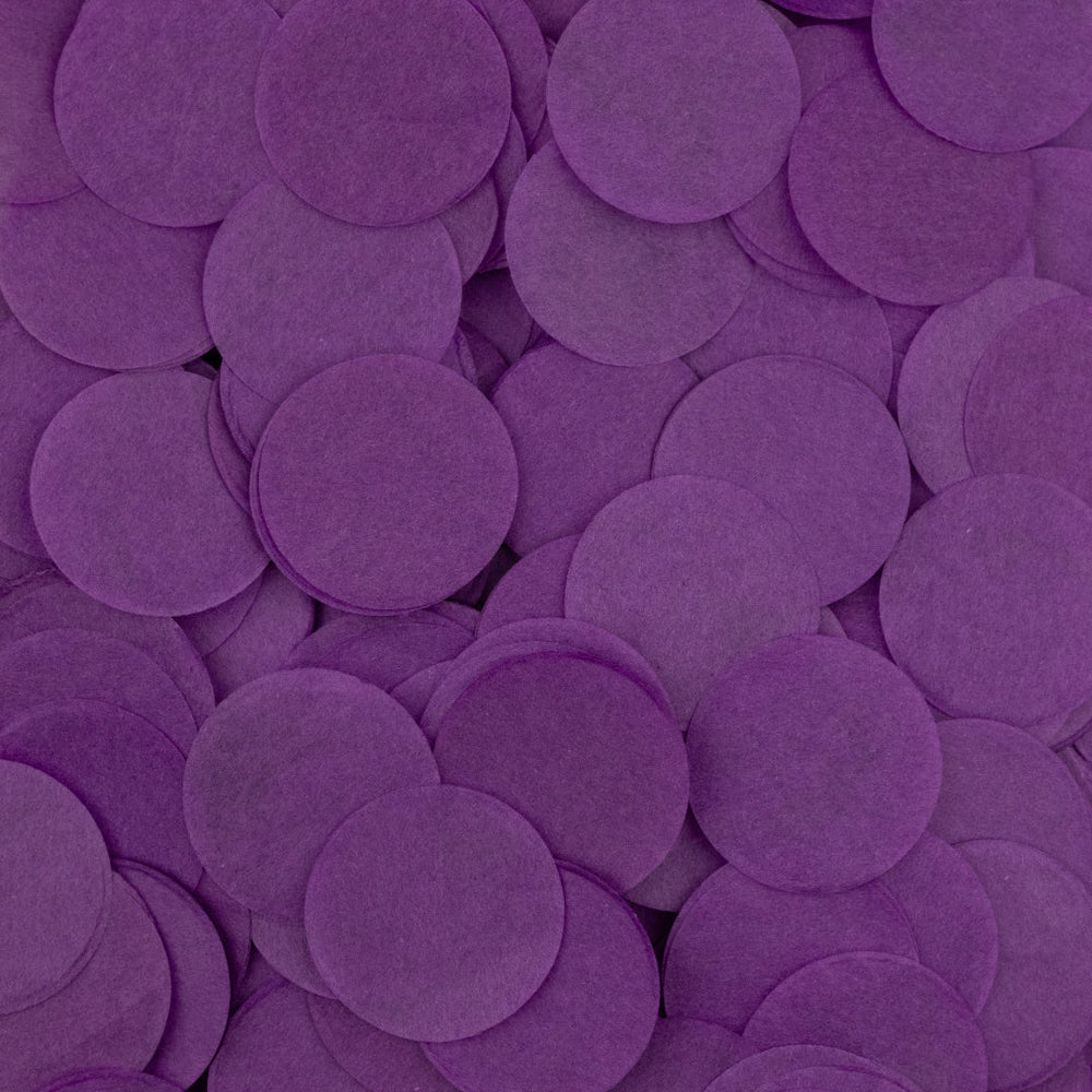 Purple Rain confetti circles - five handfuls | Flutter, Darlings! Confetti
