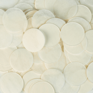 Ivory confetti circles - five handfuls | Flutter, Darlings! Confetti
