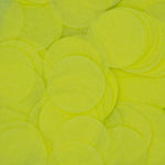Neon green biodegradable wedding confetti Flutter Darlings