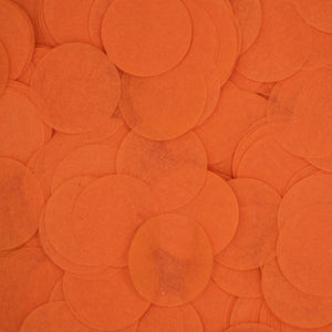 Orange Soda confetti circles - five handfuls | Flutter, Darlings! Confetti